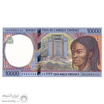 اسکناس 10000 فرانک 2000 - تک - UNC64 - آفریقای مرکزی (گابن)