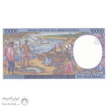 اسکناس 10000 فرانک 2000 - تک - UNC64 - آفریقای مرکزی (گابن)