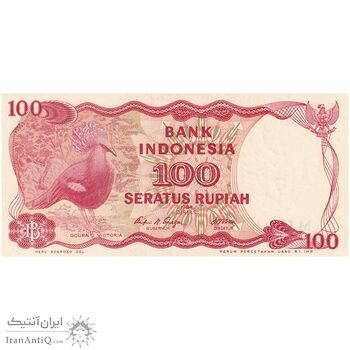 اسکناس 100 روپیه 1984 جمهوری - تک - UNC63 - اندونزی
