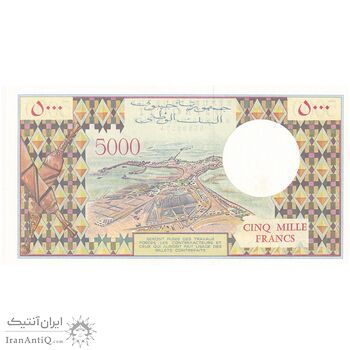 اسکناس 5000 فرانک بدون تاریخ (1991-2005) جمهوری - DMH - تک - UNC63 - جیبوتی اسکناس 5000 فرانک بدون تاریخ (1991-2005) جمهوری - DMH - تک - UNC63 - جیبوتی