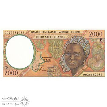 اسکناس 2000 فرانک 2000 - تک - UNC63 - آفریقای مرکزی (چاد)