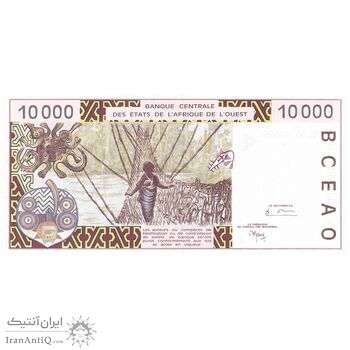 اسکناس 10000 فرانک 2001 - تک - UNC62 - جامعه اقتصادی کشورهای غرب آفریقا (بورکینافاسو)