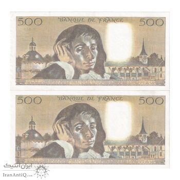اسکناس 100 فرانک 1985 جمهوری پنجم - جفت - AU - فرانسه