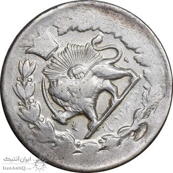 سکه 2000 دینار 1312 صاحبقران - چرخش 45 درجه - VF30 - ناصرالدین شاه سکه 2000 دینار 1312 صاحبقران - چرخش 45 درجه - VF30 - ناصرالدین شاه