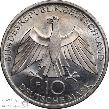 سکه 10 مارک 1972F المپیک مونیخ - متفاوت - MS63 - آلمان
