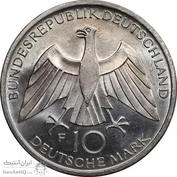 سکه 10 مارک 1972F المپیک مونیخ - متفاوت - MS63 - آلمان