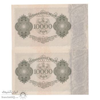 اسکناس 10000 مارک 1922 جمهوری وایمار - جفت - UNC61 - آلمان