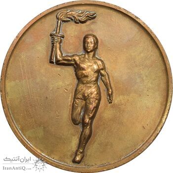 مدال یادبود وزارت فرهنگ و شورای آموزشگاههای کشور - EF - محمدرضا شاه