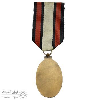 مدال آویز حزب رستاخیز - روز - با روبان - AU - محمد رضا شاه