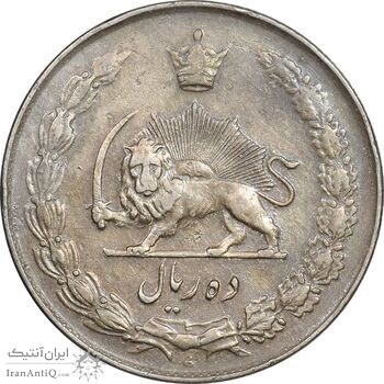 سکه 10 ریال 1335 - EF40 - محمد رضا شاه