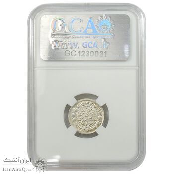 سکه 500 دینار بدون تاریخ خطی - MS61 - مظفرالدین شاه سکه 500 دینار بدون تاریخ خطی - MS61 - مظفرالدین شاه