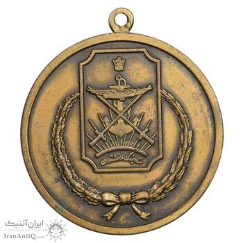 مدال آویز ستاد ارتشتاران - کماندار - برنزی - AU - محمدرضا شاه