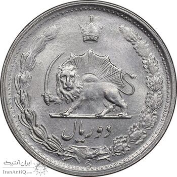 سکه 2 ریال 1344 - MS63 - محمد رضا شاه