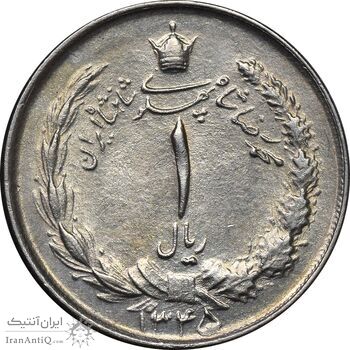 سکه 1 ریال 1345 - AU58 - محمد رضا شاه سکه 1 ریال 1345 - AU58 - محمد رضا شاه