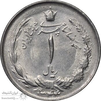 سکه 1 ریال 1344 - MS62 - محمد رضا شاه سکه 1 ریال 1344 - MS62 - محمد رضا شاه