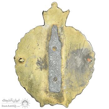 نشان نقره بازنشستگی درجه 1 - افسری - EF - محمد رضا شاه نشان نقره بازنشستگی درجه 1 - افسری - EF - محمد رضا شاه