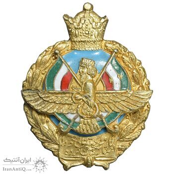 نشان نقره بازنشستگی درجه 1 - افسری - EF - محمد رضا شاه نشان نقره بازنشستگی درجه 1 - افسری - EF - محمد رضا شاه