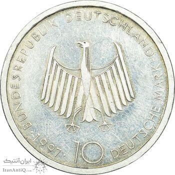سکه 10 مارک 1997 صدمین سالگرد موتور دیزل - EF45 - آلمان سکه 10 مارک 1997 صدمین سالگرد موتور دیزل - EF45 - آلمان