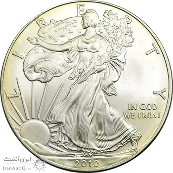 مدال یادبود 1 دلار 2009 عقاب - PF63 - آمریکا