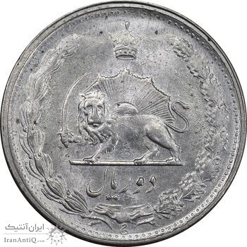 سکه 2 ریال 1350 - MS62 - محمد رضا شاه سکه 2 ریال 1350 - MS62 - محمد رضا شاه