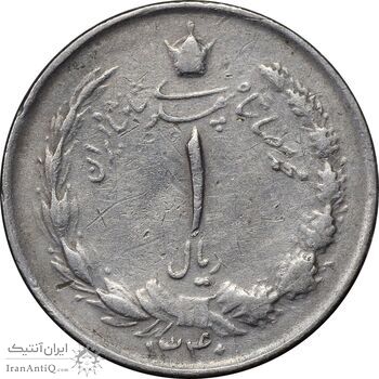 سکه 1 ریال 1340 - VF35 - محمد رضا شاه