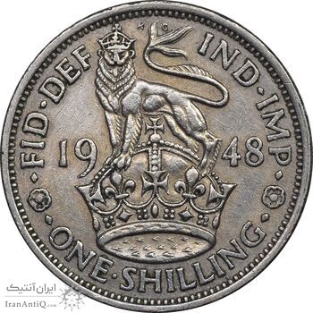 سکه 1 شیلینگ 1948 جرج ششم - تیپ 1 - EF40 - انگلستان سکه 1 شیلینگ 1948 جرج ششم - تیپ 1 - EF40 - انگلستان
