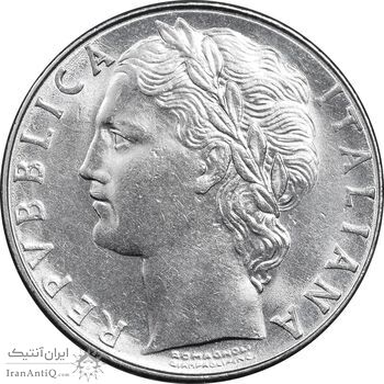 سکه 100 لیره 1979 جمهوری - MS62 - ایتالیا