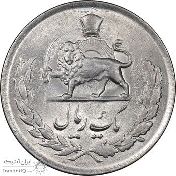 سکه 1 ریال 1335 مصدقی - MS63 - محمد رضا شاه