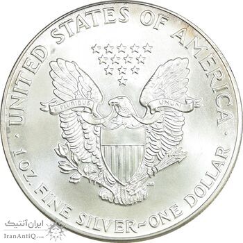 مدال یادبود 1 دلار 1986 عقاب - PF65 - آمریکا