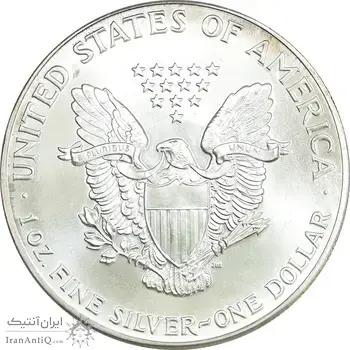 مدال یادبود 1 دلار 1986 عقاب - PF65 - آمریکا