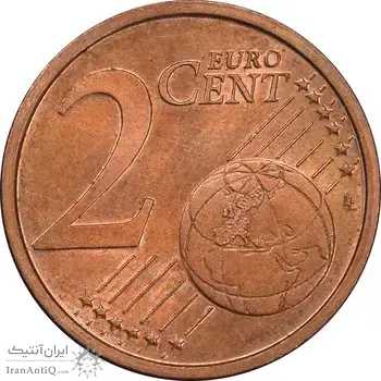 سکه 2 یورو سنت 2002 جمهوری فدرال - MS63 - آلمان