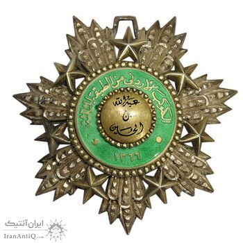 نشان لیاقت درجه یک عبدالله بن حسین 1366 - EF - اردن نشان لیاقت درجه یک عبدالله بن حسین 1366 - EF - اردن