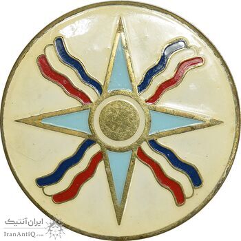 سنجاق سینه پرچم آشوری - EF