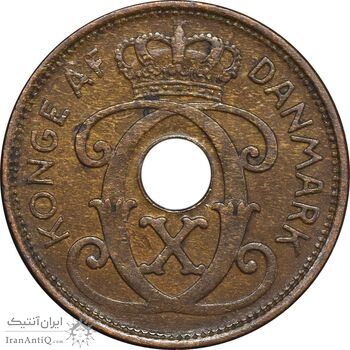 سکه 2 اوره 1940 کریستیان دهم - EF45 - دانمارک