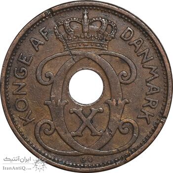 سکه 2 اوره 1936 کریستیان دهم - EF45 - دانمارک