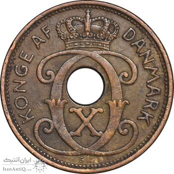 سکه 2 اوره 1938 کریستیان دهم - EF45 - دانمارک