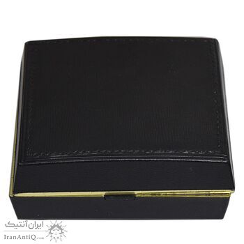 مدال پنجاهمین سال شاهنشاهی پهلوی 2535 - با جعبه فابریک - UNC - محمد رضا شاه