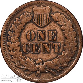 سکه 1 سنت 1901 سرخپوستی - VF35 - آمریکا