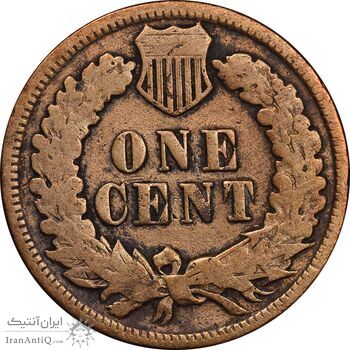 سکه 1 سنت 1902 سرخپوستی - VF35 - آمریکا