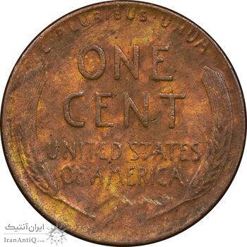 سکه 1 سنت 1955 لینکلن - EF45 - آمریکا
