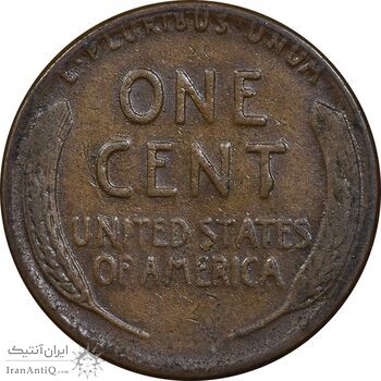 سکه 1 سنت 1955 لینکلن - EF40 - آمریکا