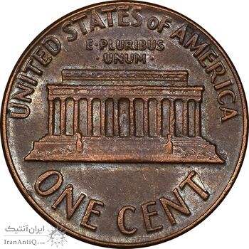 سکه 1 سنت 1970D لینکلن - AU55 - آمریکا