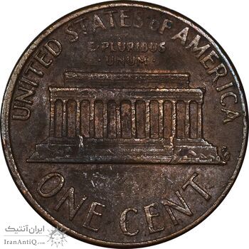 سکه 1 سنت 1973D لینکلن - EF45 - آمریکا