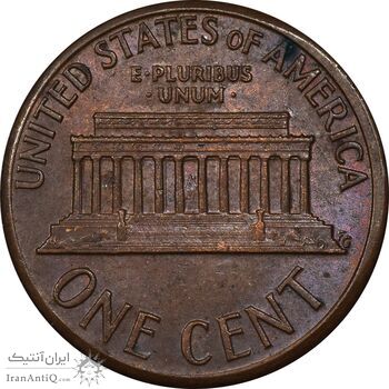 سکه 1 سنت 1974D لینکلن - AU58 - آمریکا