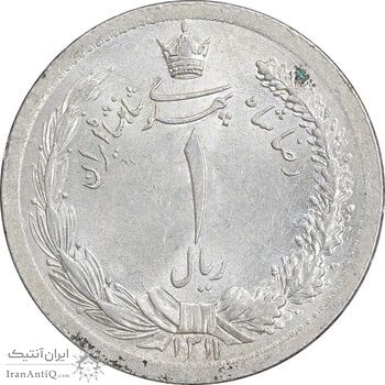 سکه 1 ریال 1311 - MS63 - رضا شاه