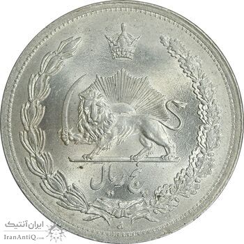 سکه 5 ریال 1312 - MS62 - رضا شاه