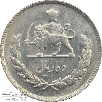 سکه 10 ریال 1350 - MS63 - محمد رضا شاه سکه 10 ریال 1350 - MS63 - محمد رضا شاه