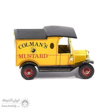 ماشین اسباب بازی آنتیک طرح ford model T - colman's mustard