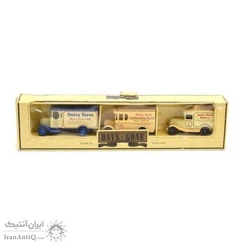 پکیج ماشین اسباب بازی آنتیک طرح dairy farm