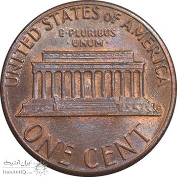 سکه 1 سنت 1984D لینکلن - MS61 - آمریکا